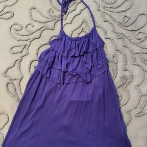 BANANA REPUBLIC HALTER TOP - SMALL